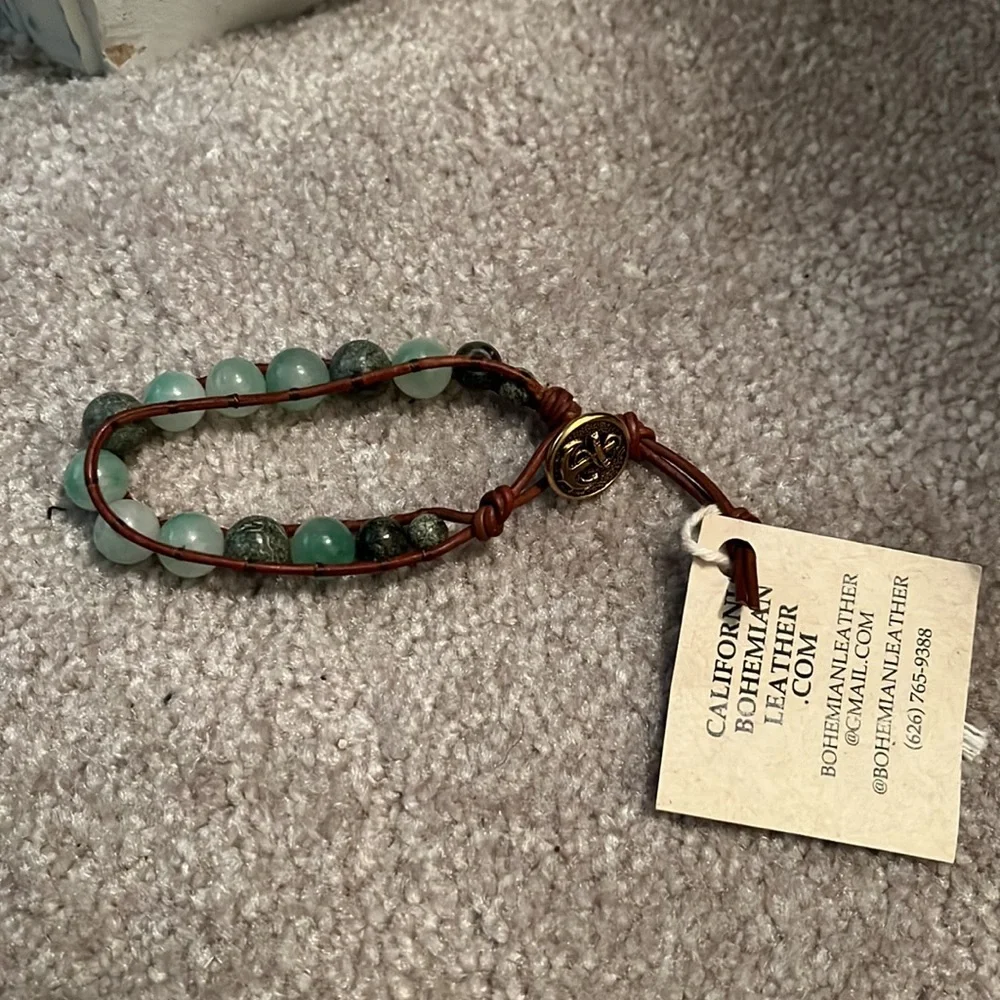 CA Leather Bohemian bracelet - Picture 2 of 4